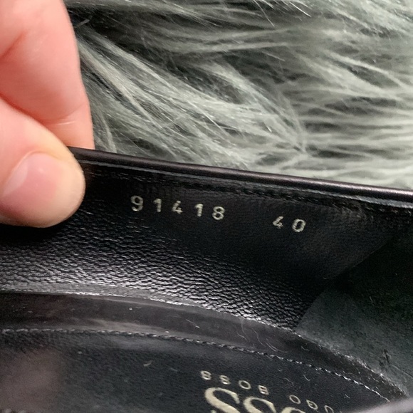 Boss Fur Pumps with Leather trim - Picture 9 of 12